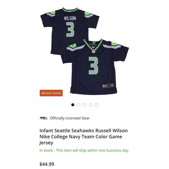 russell wilson nike gear